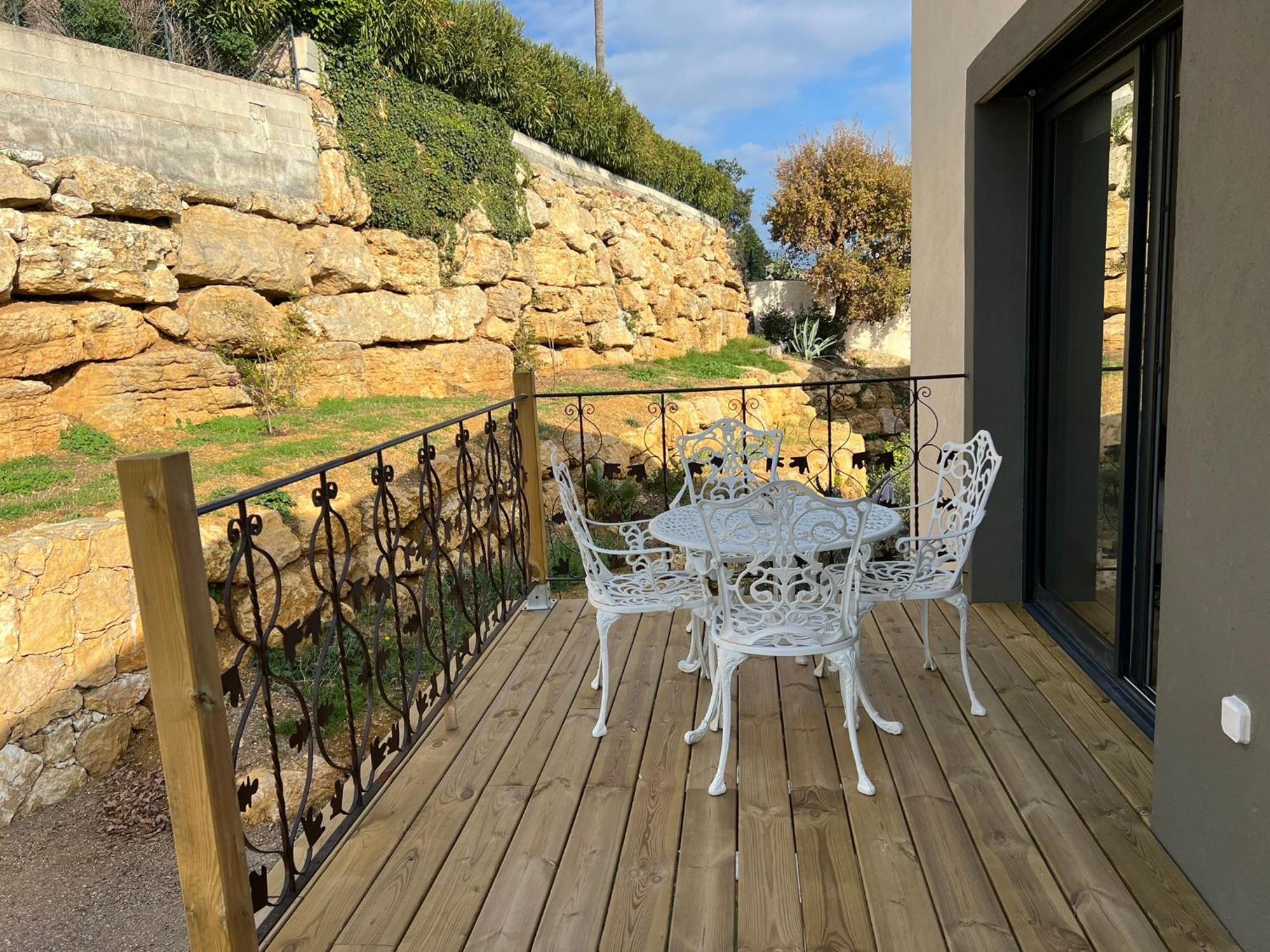 Bel Appartement Proche De Cannes Vallauris Bagian luar foto